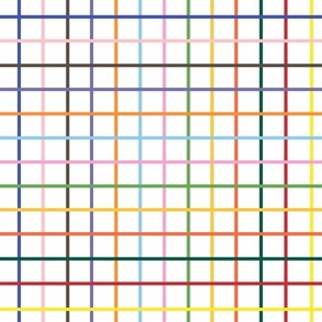 rainbow - grid