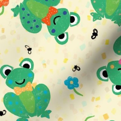 Frogs with Bow Tie