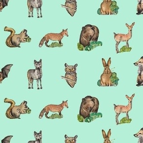 Forest Animals Mint