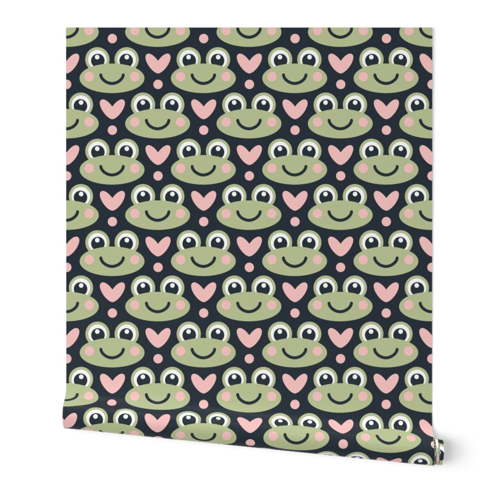 Cute frogs pattern