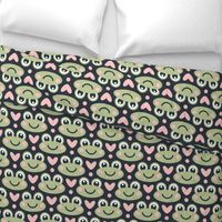 Cute frogs pattern