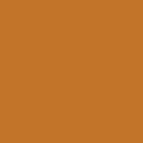 Light plain sienna brown orange solid color c27529