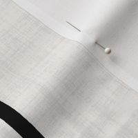 Japandi geometric vertical stripes white textured - large scale