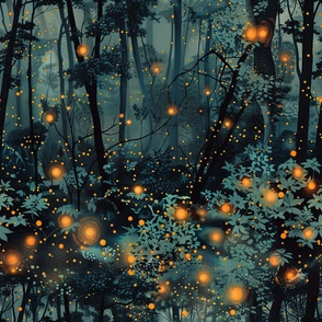 L fireflies forest T290