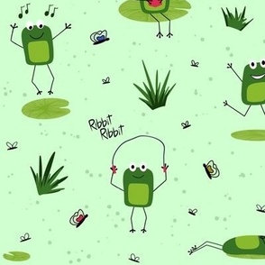A Day in the Life of a Frog