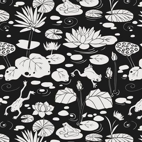 frogs with lotuses (small)