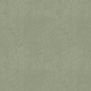 Faux Canvas Textured Linen Sage Green Solid Color 