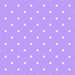 Lilac Purple PolkaDots Spots