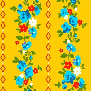Adele Floral in Yellow (large)