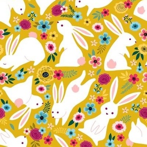 Rabbits and Bloom yellow mustard