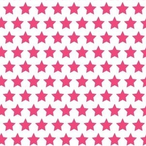 Small Fourth of July old glory red stars on white USA patriotic
