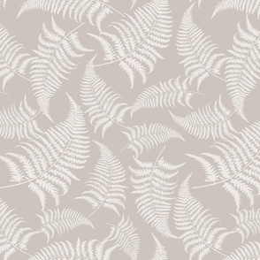 Fern Forest - 3031 large // warm neutral beige cream