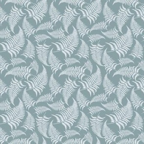 Fern Forest - 3032 small // soft blue-gray