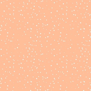 Happy Little Dots in Peach Fuzz