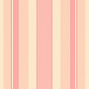 Textured Just Peachy Stripes
