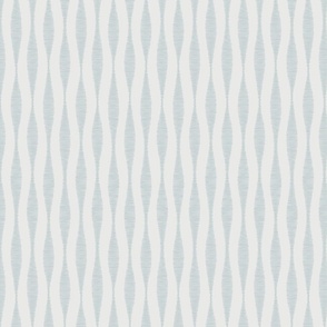 Neutral Soft Grey Geometric Wavy Lines, Dark Squiggles on Light Abstract