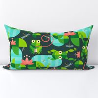 Lakeside Leaping Frogs - Medium