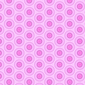 Pink and Lilac Polka Dots