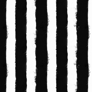 Side show stripes black and white 