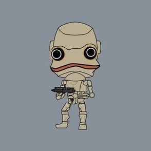 Frog Star Trooper by harmonyandpeace