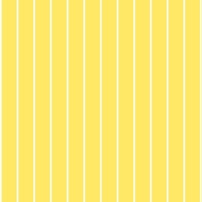 Classic Pinstripe Natural fefdf4 and Banana Yellow ffe866