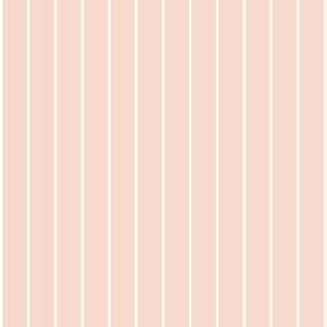 Classic Pinstripe Natural fefdf4 and Pale Pink Satin f8d8cd