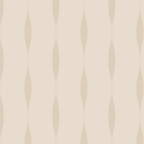 (L) Simple vertical curves light beige