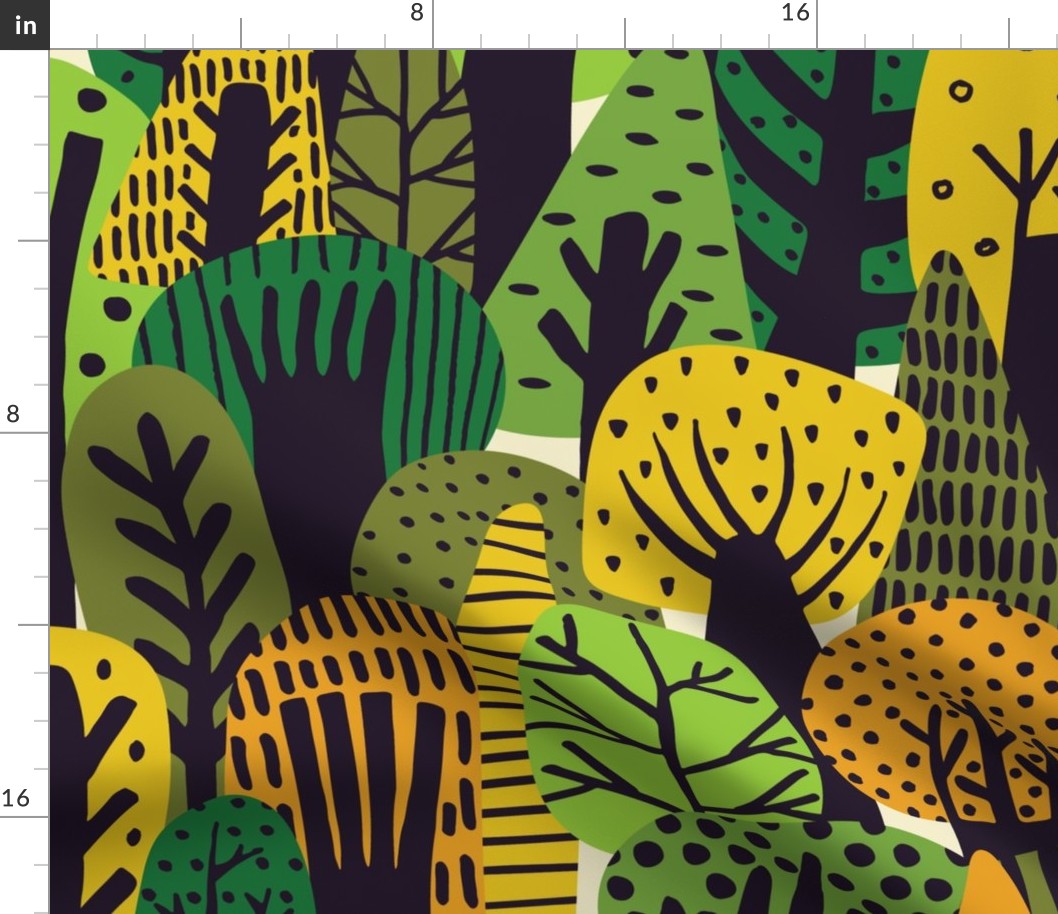Whimsical Forest - Summer Color Scheme Small