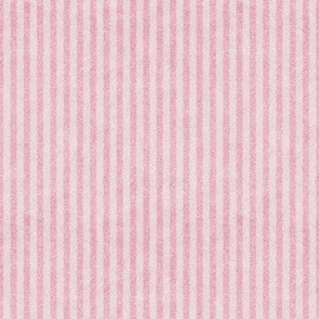 Pastel Pink on Pink Faux Velvet Stripes   SMALL   