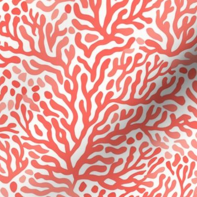 Coral Reef Elegance Seamless Pattern