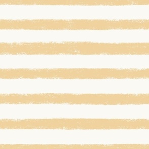Sandy Coastal Summer Stripe, 12in, vanilla off-white and yellow