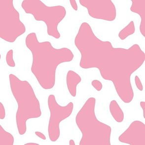 Pink Cow Print, Large Scale