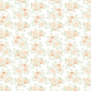 Peach Blossom white 3" wide