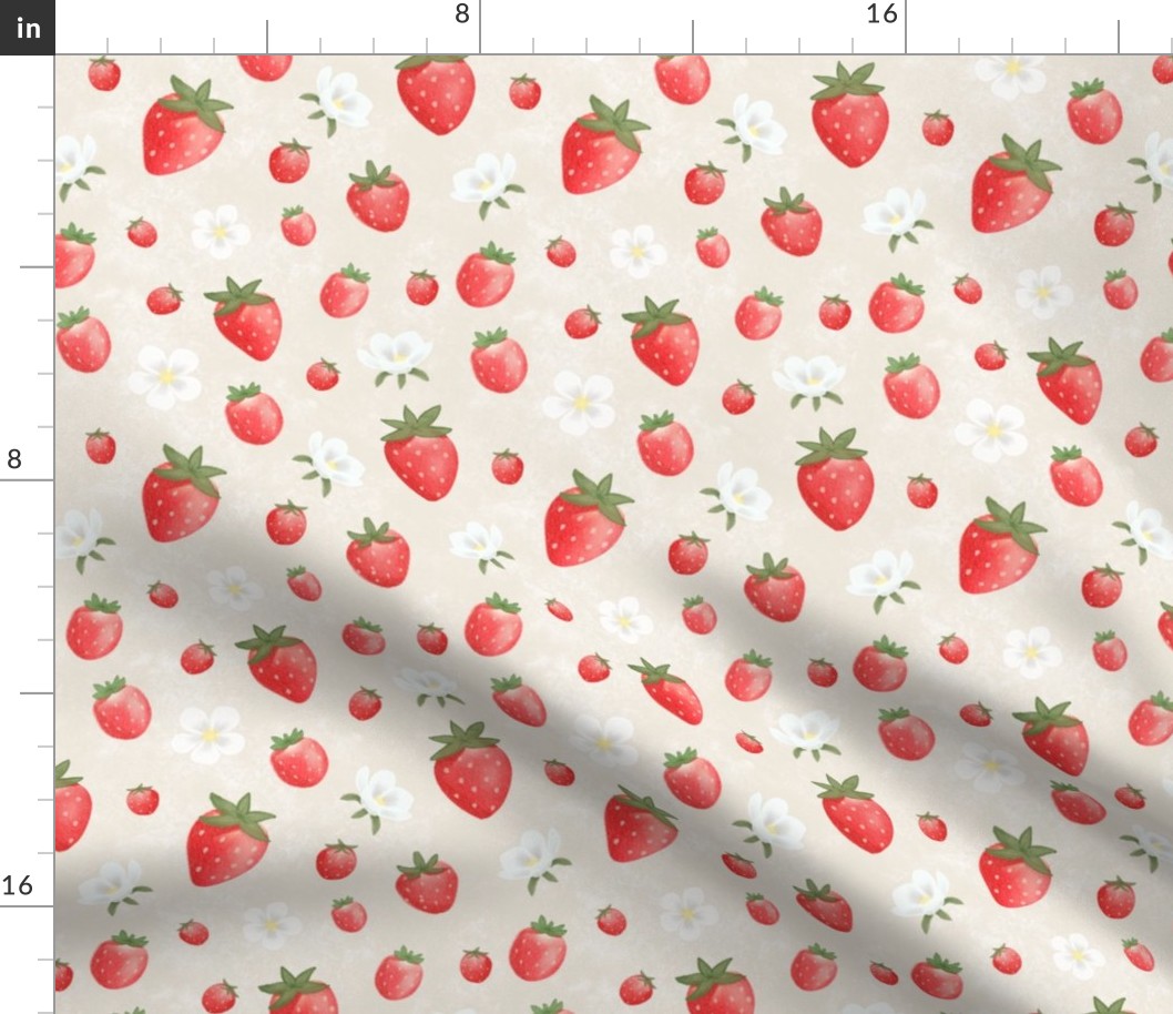 [regular] Strawberry Patch — Oatmeal