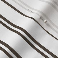 brown and white stripes