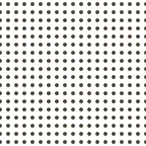 Brown Rows of Dots