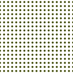 Green Rows of Dots