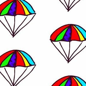 Rainbow Parachutes