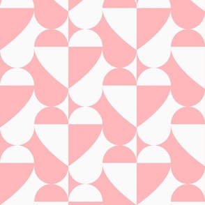 Checkered Hearts - Pink
