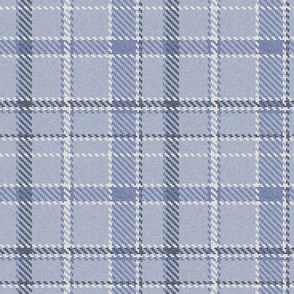 Woolen Flannel Tweed Plaid Fabric 