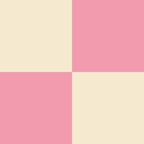 Simple-dichromatic-retro-checkerboards-vintage-beige-lighter-Halloween-pink-XL-jumbo