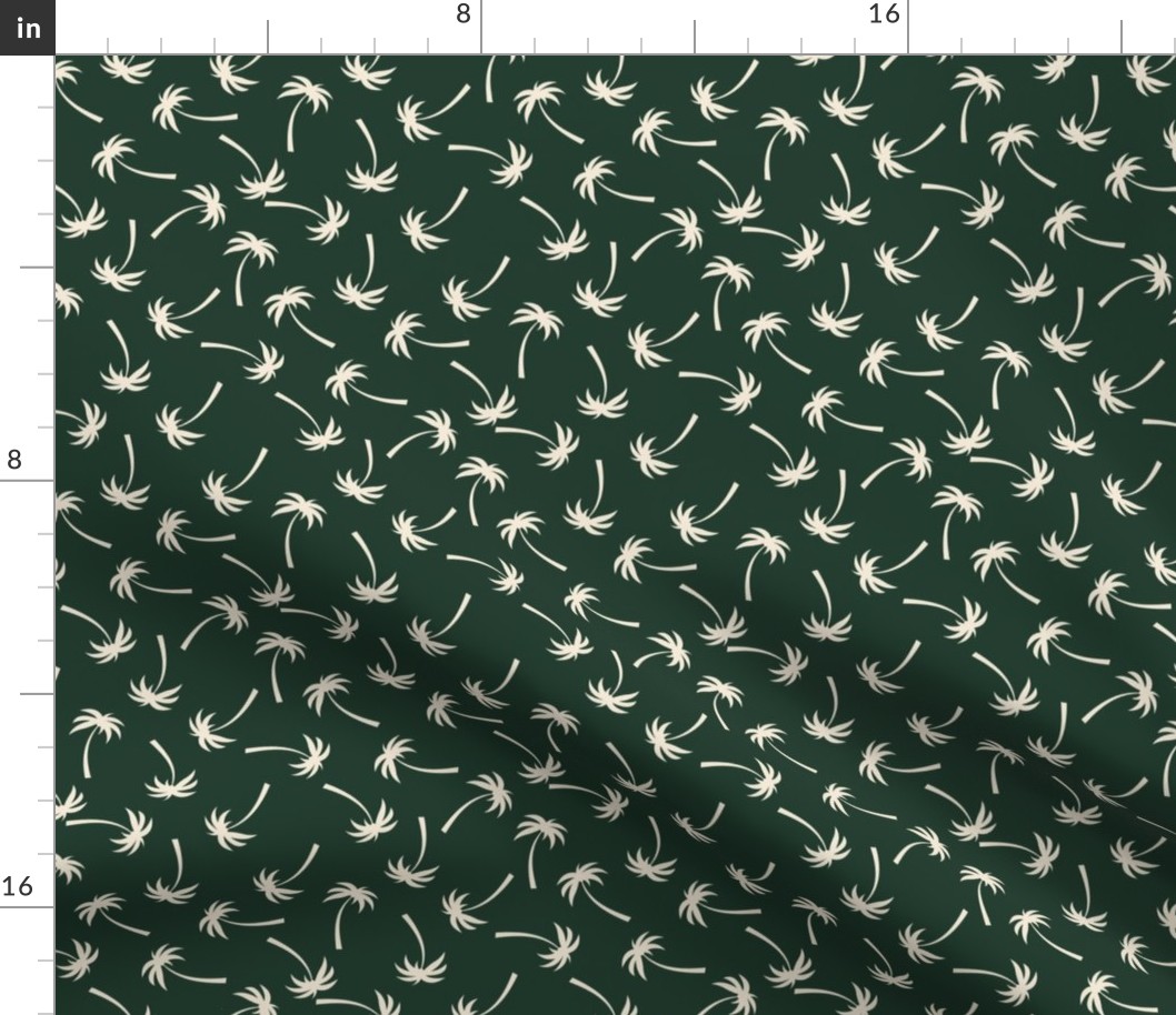 Palm Tree - dark green coordinate_ surf_ surfing_ summer_ tropical_ palm trees 8in