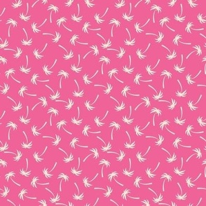 Palm Tree fabric - coordinate surfing girls fun cute fabric 4in