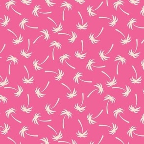 Palm Tree fabric - coordinate surfing girls fun cute fabric 6in