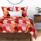 Groovy Geometric Decor - Retro Lava Bubbles No.001 / Large