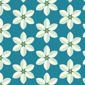 devided blooms ✽ regular ✽ mint, ivory, turquoise
