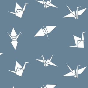 Origami Crane // Blue // Large