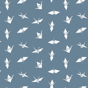 Origami Crane // Blue // Medium