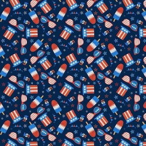 Party in the USA on Navy Blue small