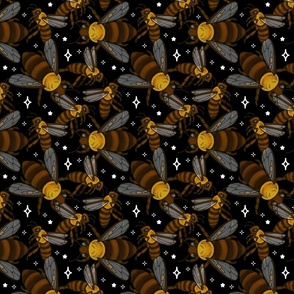 Bee Swarm with Stars